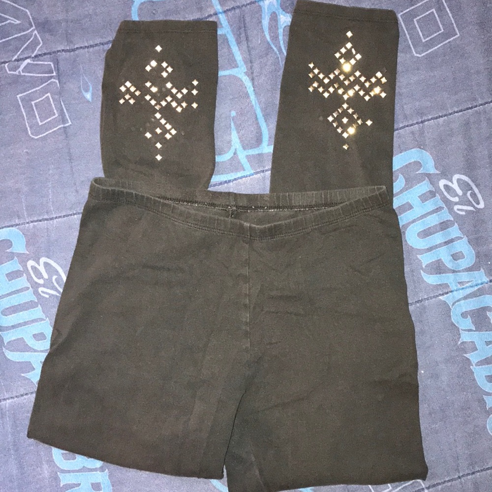 Girls Rhinestone leggings